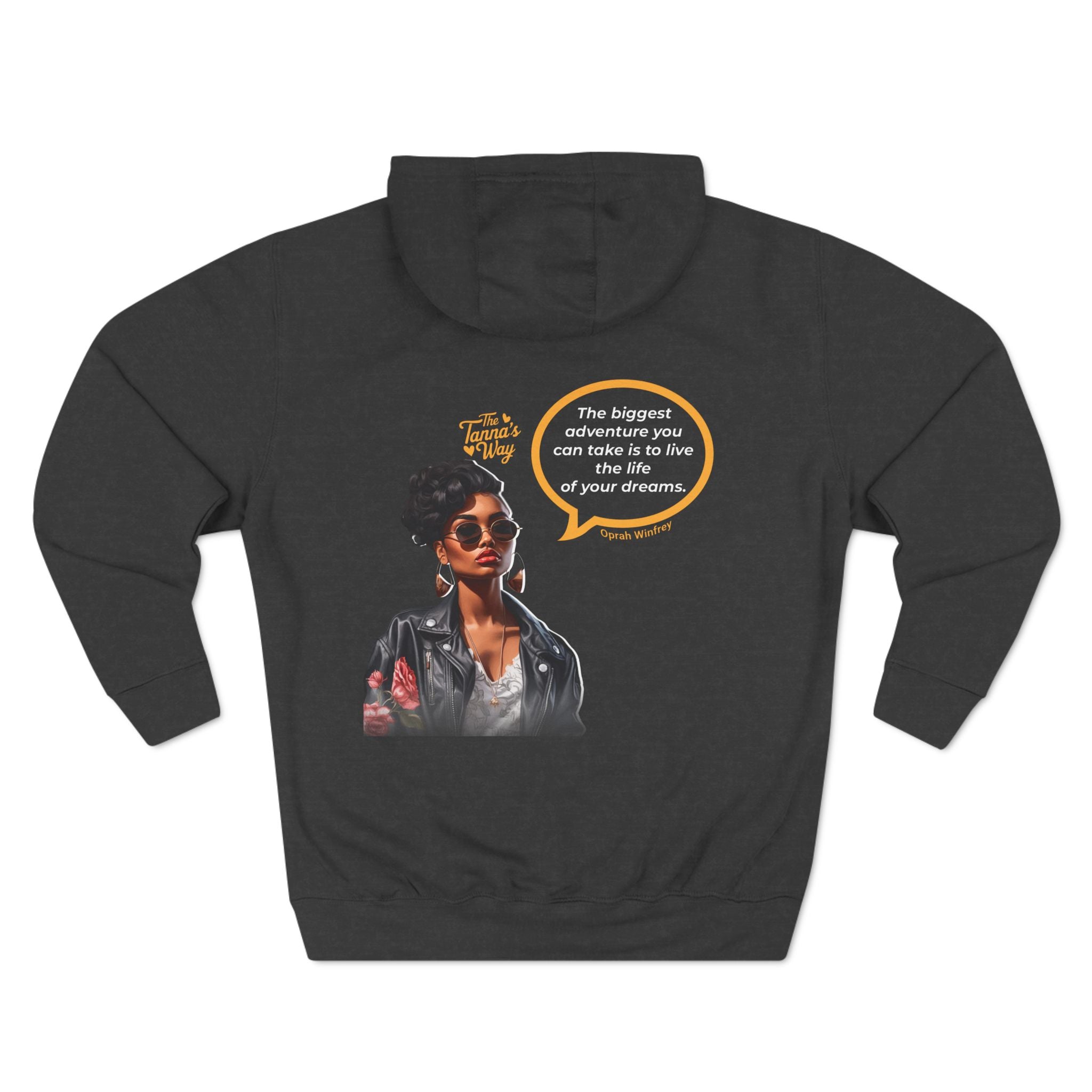 Oprah Winfrey | Three-Panel Fleece Hoodie